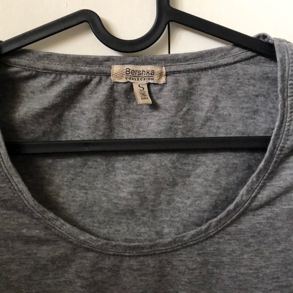 Grey crop long sleeve - Picture 2 of 2